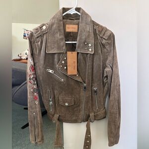 Driftwood biker jacket, NEVER WORN WITH TAG
